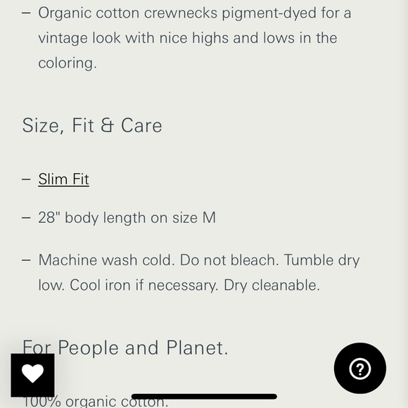 SOLD - Made In USA 🇺🇸 “Give A Damn” Organic Tee - Picture 6 of 10